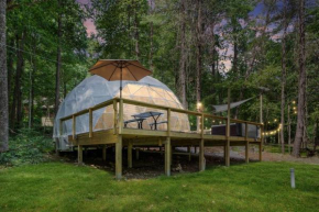 Dream Dome - Romantic Getaway, Hot Tub, AC, Wifi, National Park 8 min